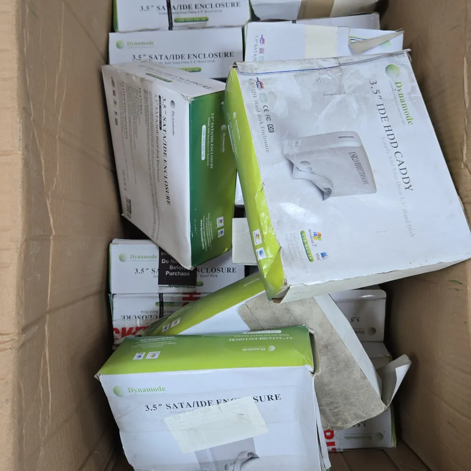 APPROXIMATELY 15 BOXED DYNAMODE HDD CADDIES - COLLECTION ONLY 