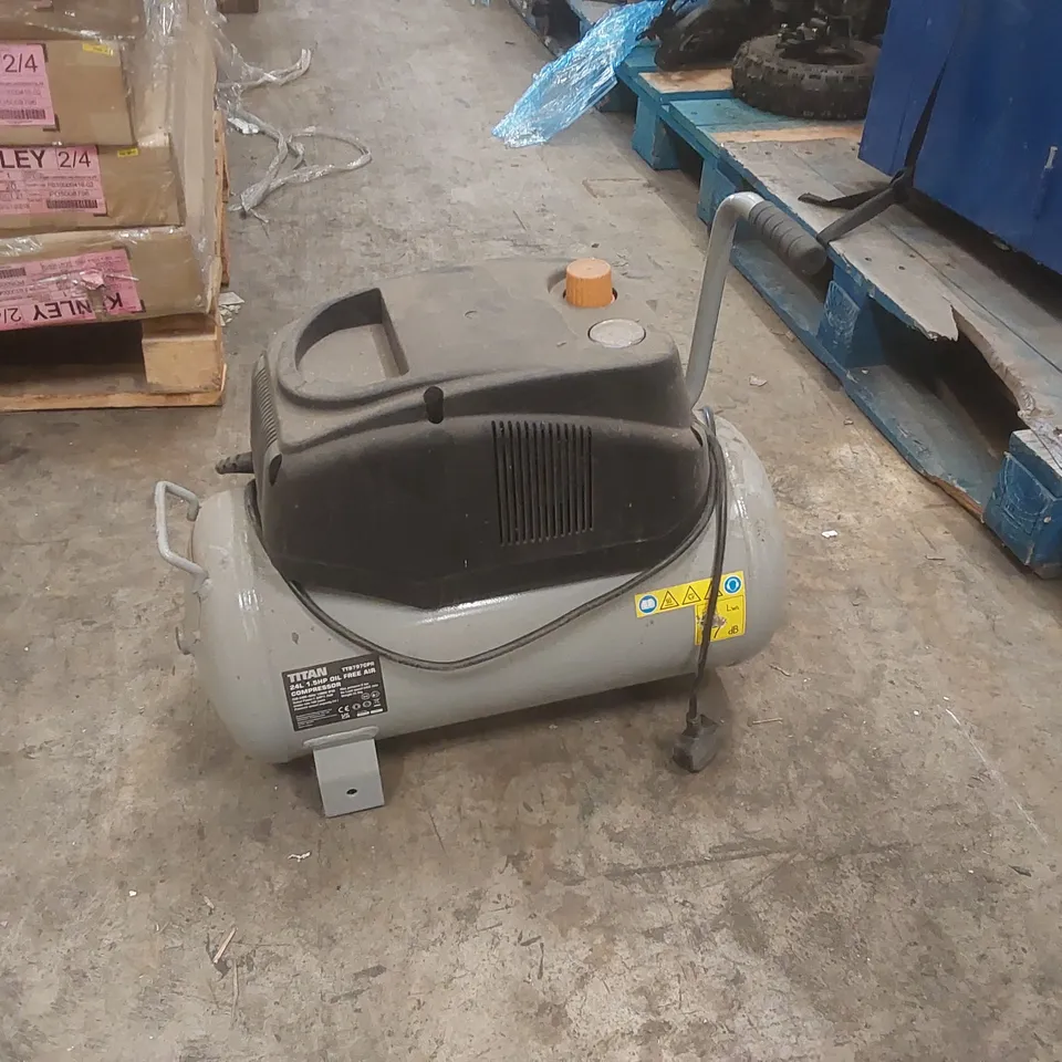 TITAN 24L 1.5HP OIL COMPRESSOR