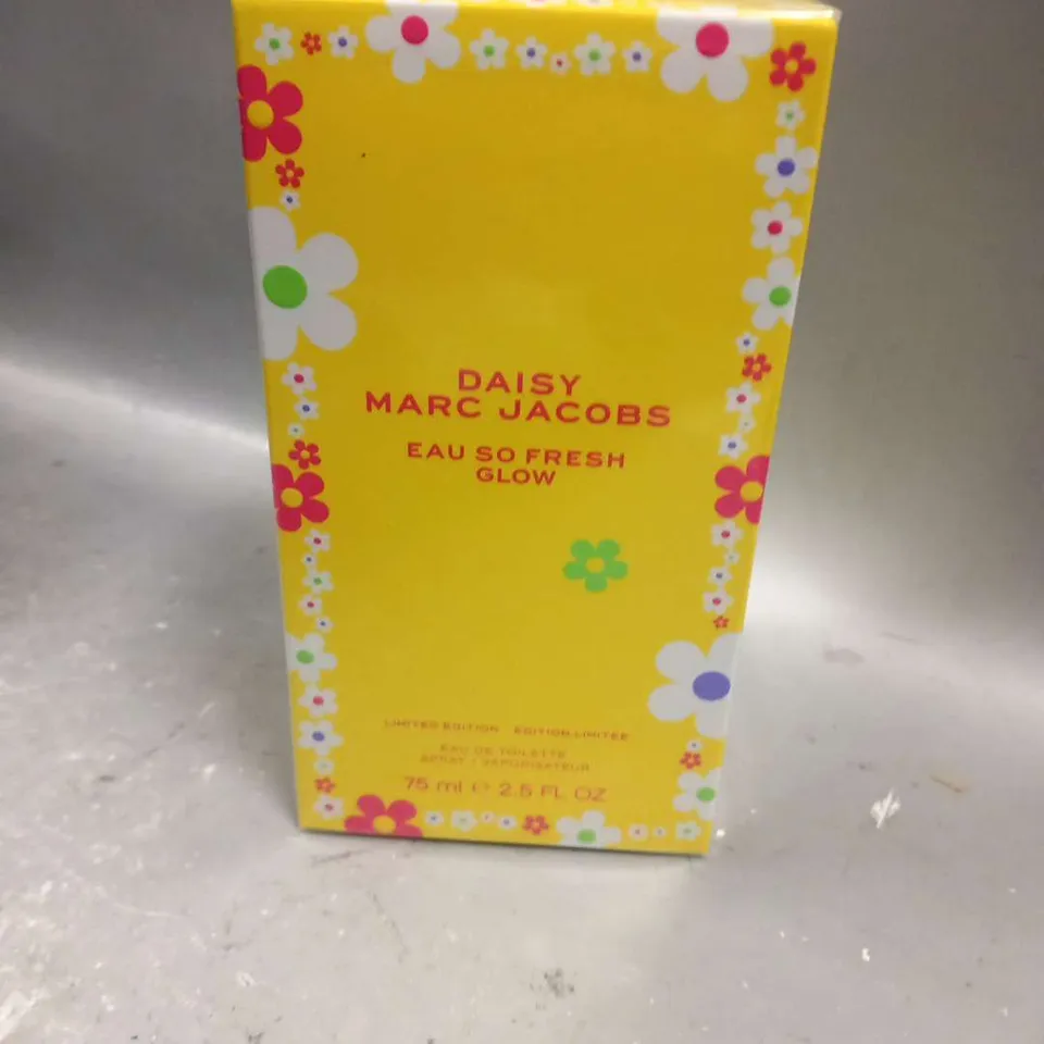 BOXED AND SEALED DAISY MARC JACOBS EAU SO FRESH GLOW LIMITED EDITION EAU DE TOILETTE 75ML