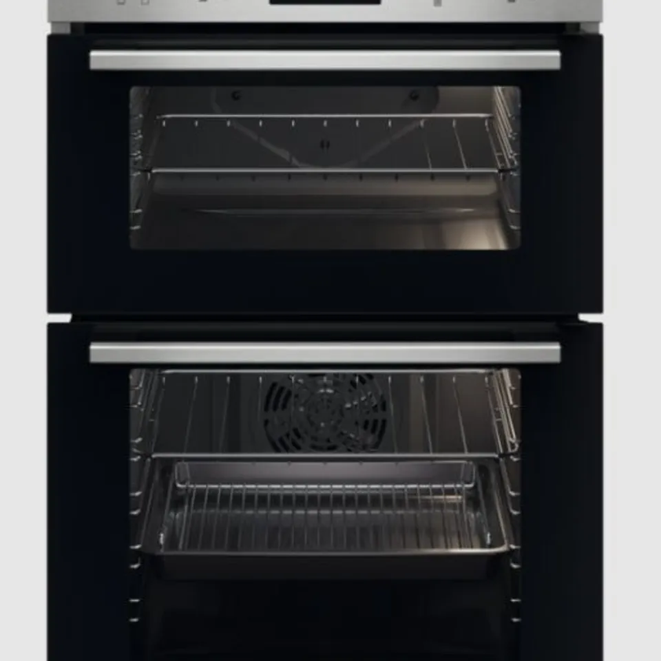 ZANUSSI ZKCXL3X1 - BUILT IN DOUBLE OVEN - TOP 42 LTRS/MAIN 66 LTRS - H87.5 W56 D55