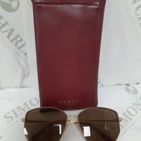 RADLEY LONDON SUNGLASSES GOLD AND SALMON FRAMES