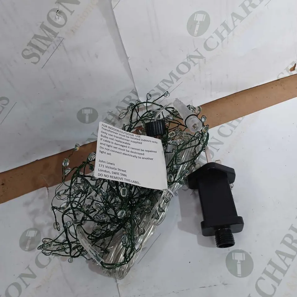 JOHN LEWIS FIRE CRYSTAL LIGHTS 