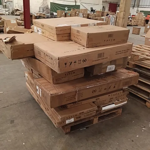 PALLET OF ASSORTED DUSK FURNITURE PARTS AND PIECES 