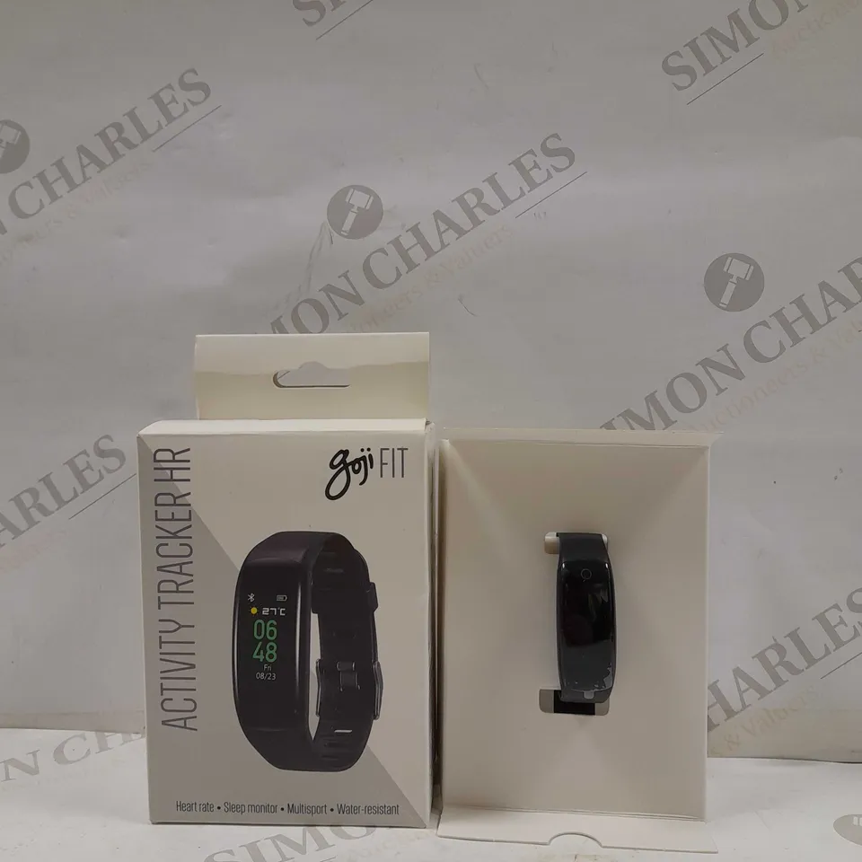 GOJIFIT ACTVIVITY TRACKER HR WATCH IN BLACK 