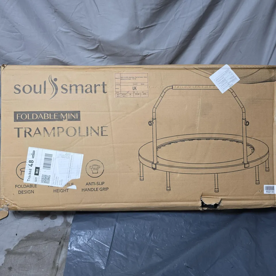 SOULSMART FOLDABLE MINI TRAMPOLINE – BOXED