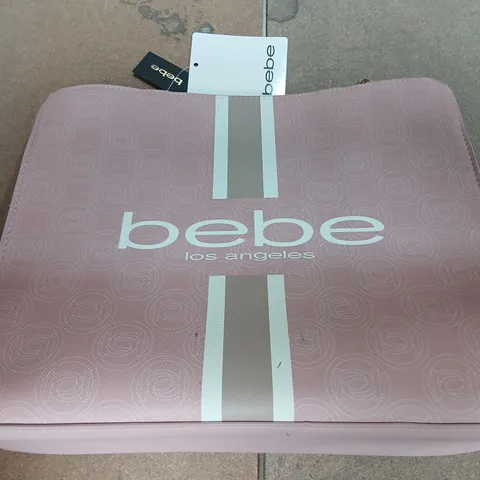 BEBE LOS ANGELES EMBER TOTE WITH INSERT – POWDER PINK