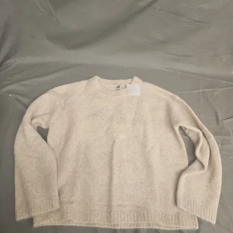 LA REDOUTE SWEATER IN BEIGE - SMALL