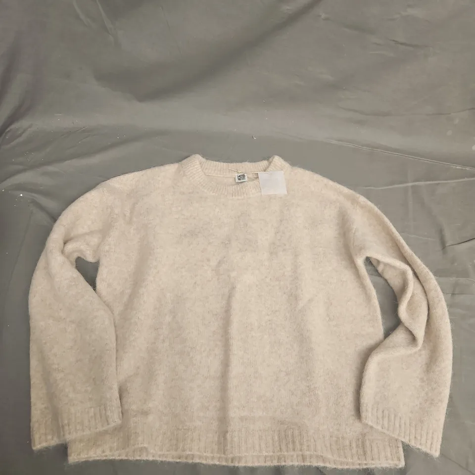 LA REDOUTE SWEATER IN BEIGE - SMALL