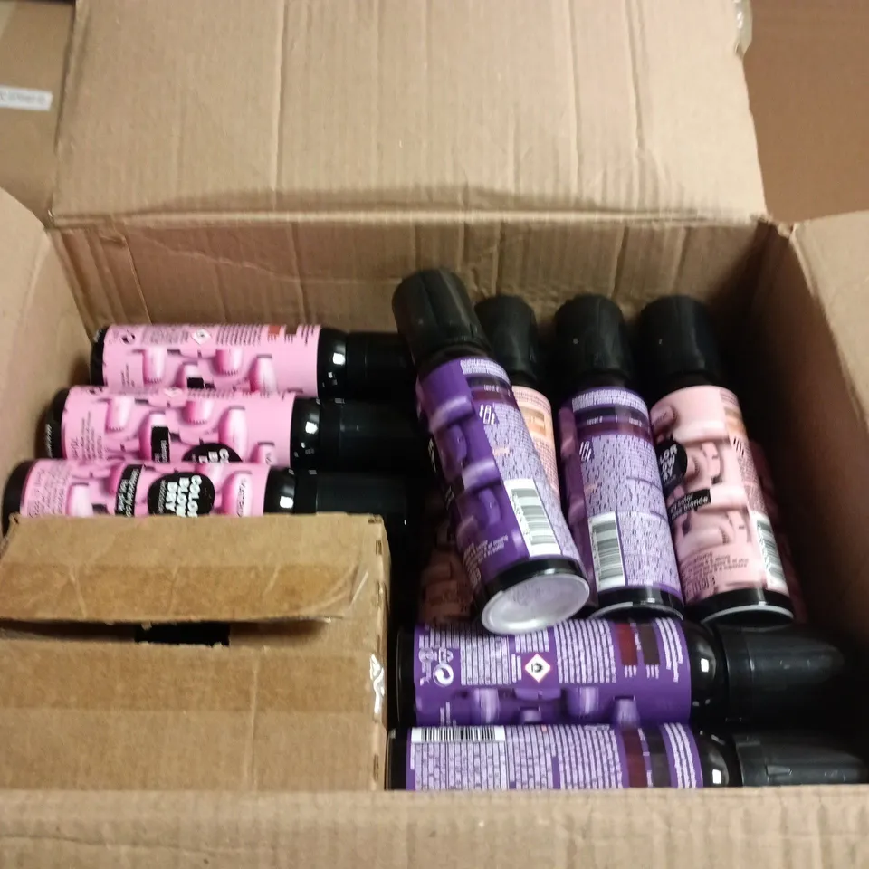 BOX OF APPROXIMATELY 50 MATRIX HAIRCARE PRODUCTS TO INCLUDE BRASS OFF PROTECTING CREAMS, TEMPORARY COLOUR SPRAYS AND VOLUME BOOSTERS