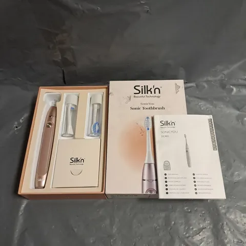 BOXED SILK'N SONICYOU SONIC TOOTHBRUSH IN ROSE