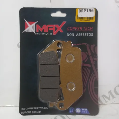 MAX COPPER TECH RED COPPER BRAKE PAD