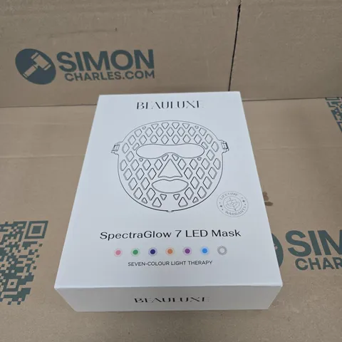 BEAULUXE SPECTRAGLOW 7 LED LED MASK BOXED