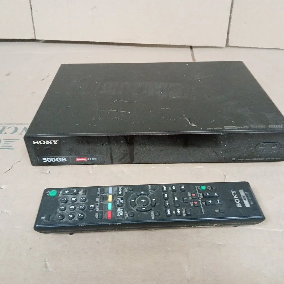 SONY HARD DISK RECORDER SVR-HDT500 WITH REMOTE 