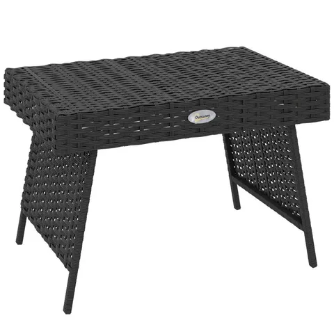 OUTSUNNY FOLDABLE OUTDOOR SIDE TABLE