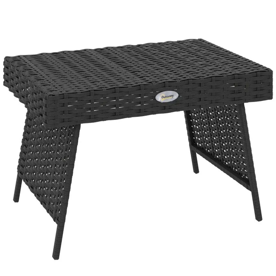 OUTSUNNY FOLDABLE OUTDOOR SIDE TABLE