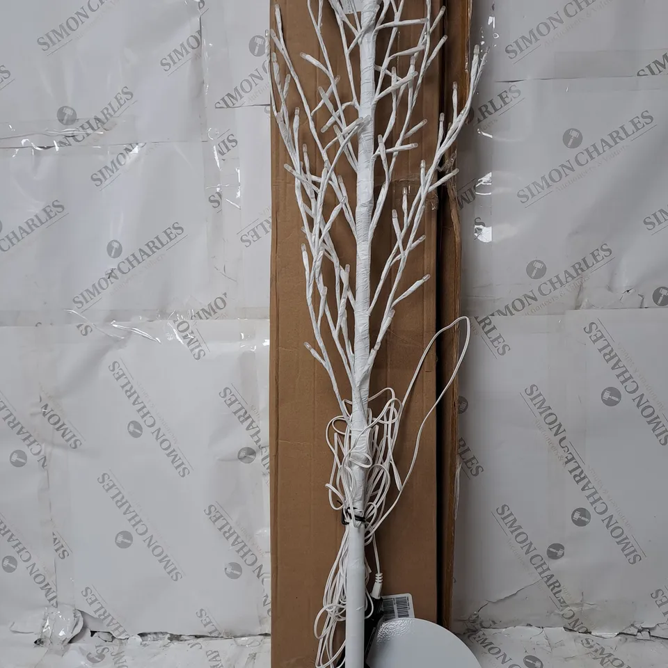 BOXED HOME REFLECTIONS PRE-LIT 4FT FLAT TREE - COLLECTION ONLY