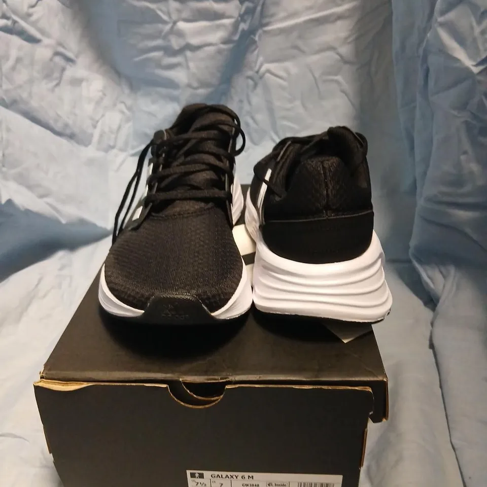 ADIDAS GALAXY 6 M TRAINERS – BLACK, UK 7
