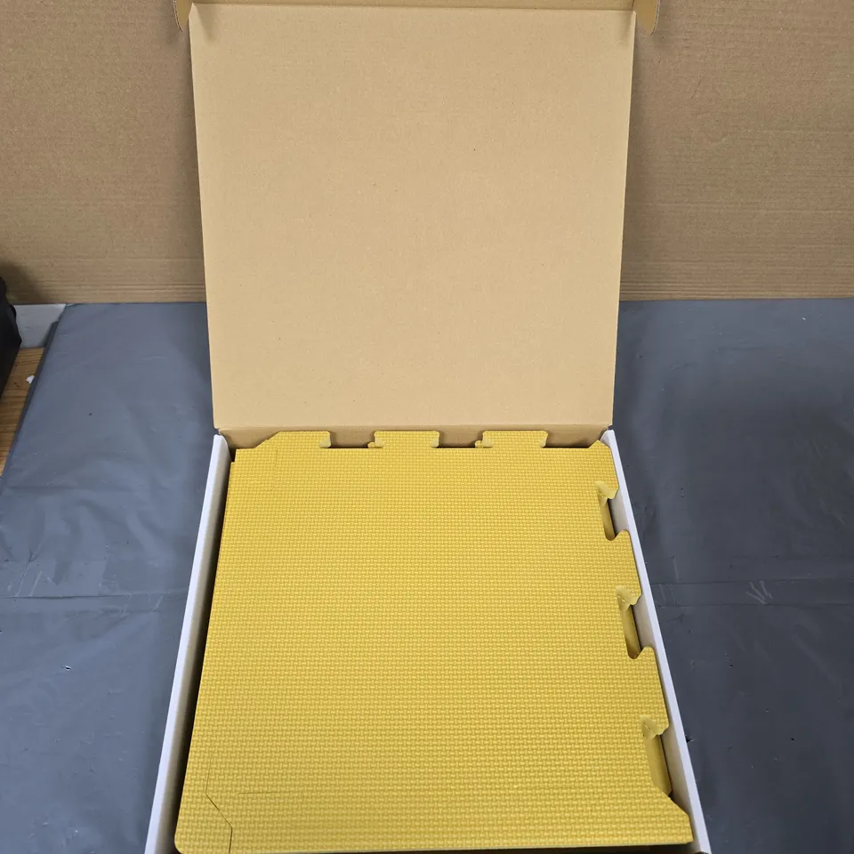 THE MODERN NURSERY PUZZLE PLAYMAT EXTENSION – MUSTARD (4PCS)