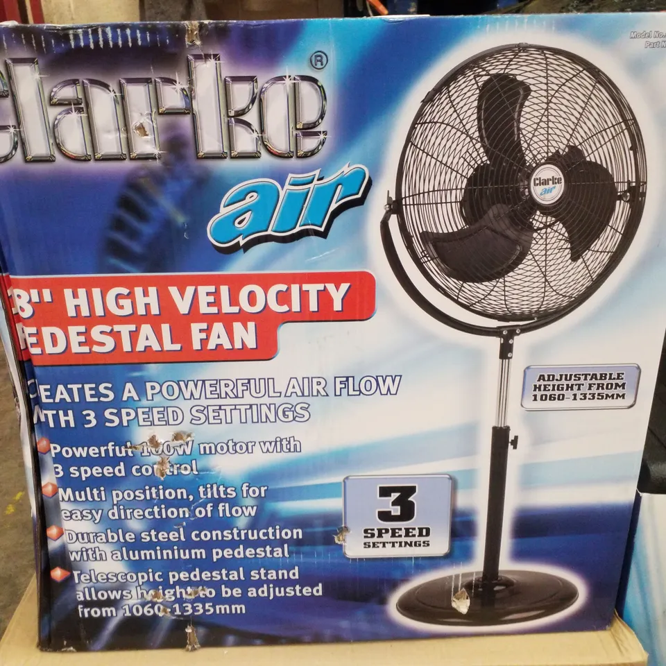 BOXED CLARKE 3231535 CPF18B100 18” HIGH VELOCITY FAN