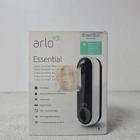 ARLO ESSENTIAL VIDEO DOORBELL WIRE-FREE