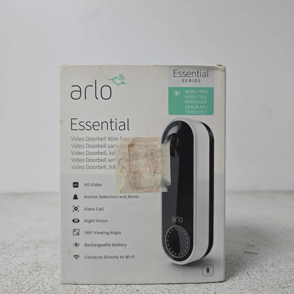 ARLO ESSENTIAL VIDEO DOORBELL WIRE-FREE