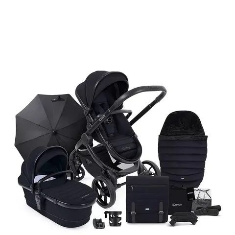 BOXED ICANDY PEACH 7 BLACK EDITION COMBO // NO CARRY COT INCLUDED (2 BOXES)