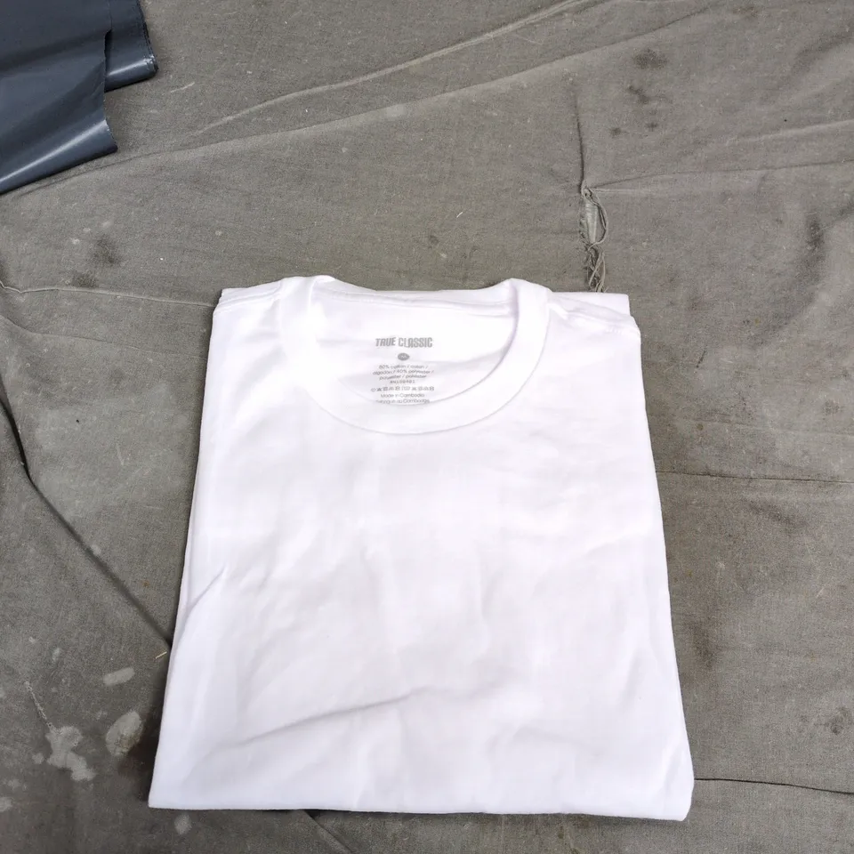 TRUE CLASSIC T-SHIRT - WHITE, MEN'S M
