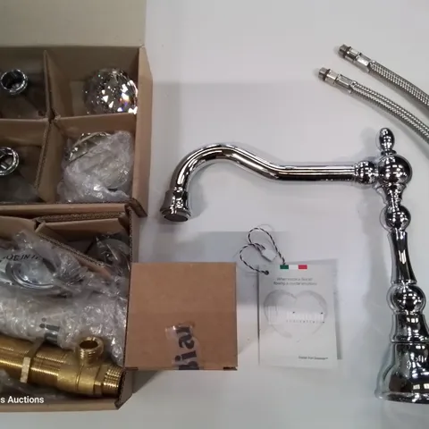 BOXED BIANCHI BOHEME WASH BASIN MIXER WITH AUTO POP UP WASTE