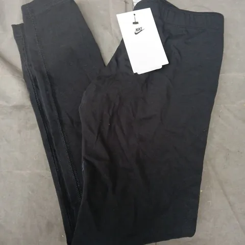 NIKE CHILDRENS TIGHT FIT PANTS IN BLACK - MEDIUM
