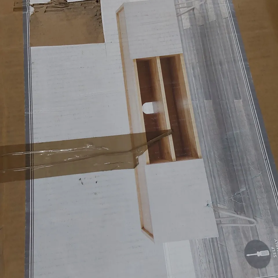 BOXED DESIGNER PENELOPE TV UNIT GREY