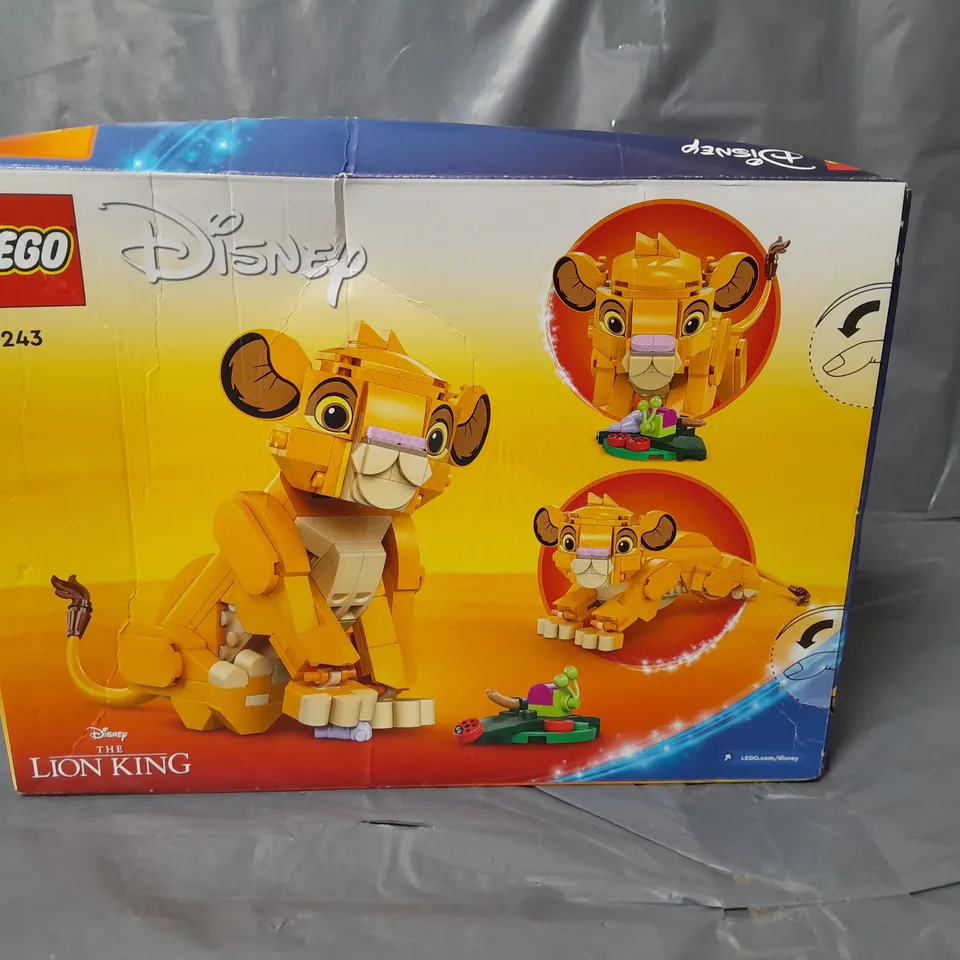 LEGO DISNEY SIMBA THE LION KING CUB PLAYSET 43243 6+