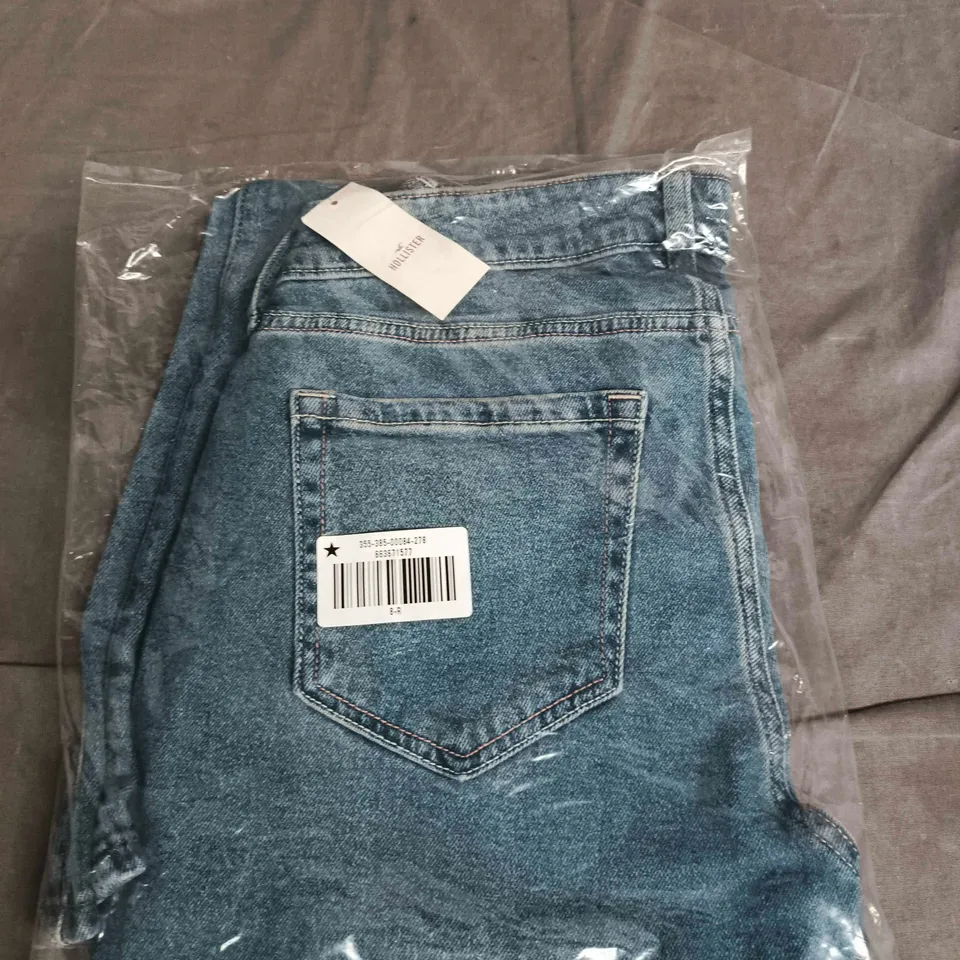 HOLLISTER WOMEN'S JEANS – BLUE DENIM, UK 8 