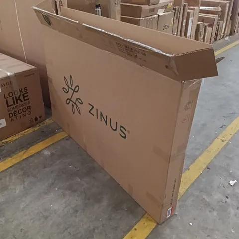 BOXED ZINUS BED FRAME - BLUE (1 BOX)