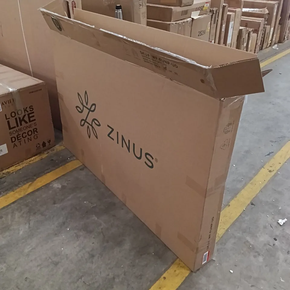 BOXED ZINUS BED FRAME - BLUE (1 BOX)