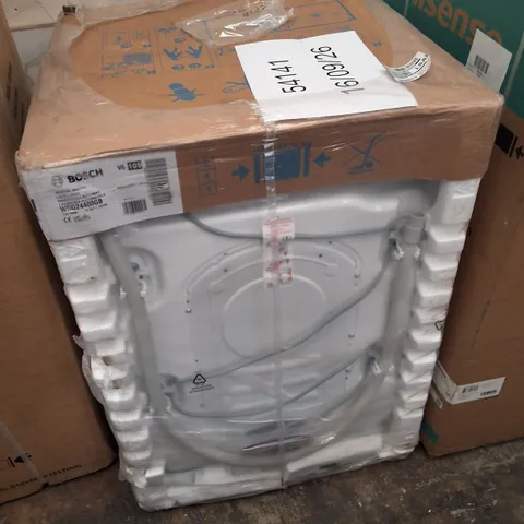 BAGGED BOSCH SERIES 6 WASHING MACHINE, FRONT LOADER 9 KG MAX. 1400 RPM