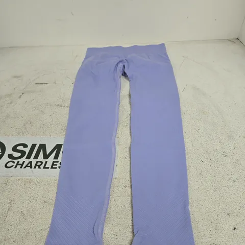 LASCANA ACTIVE PURPLE LEGGINGS LARGE