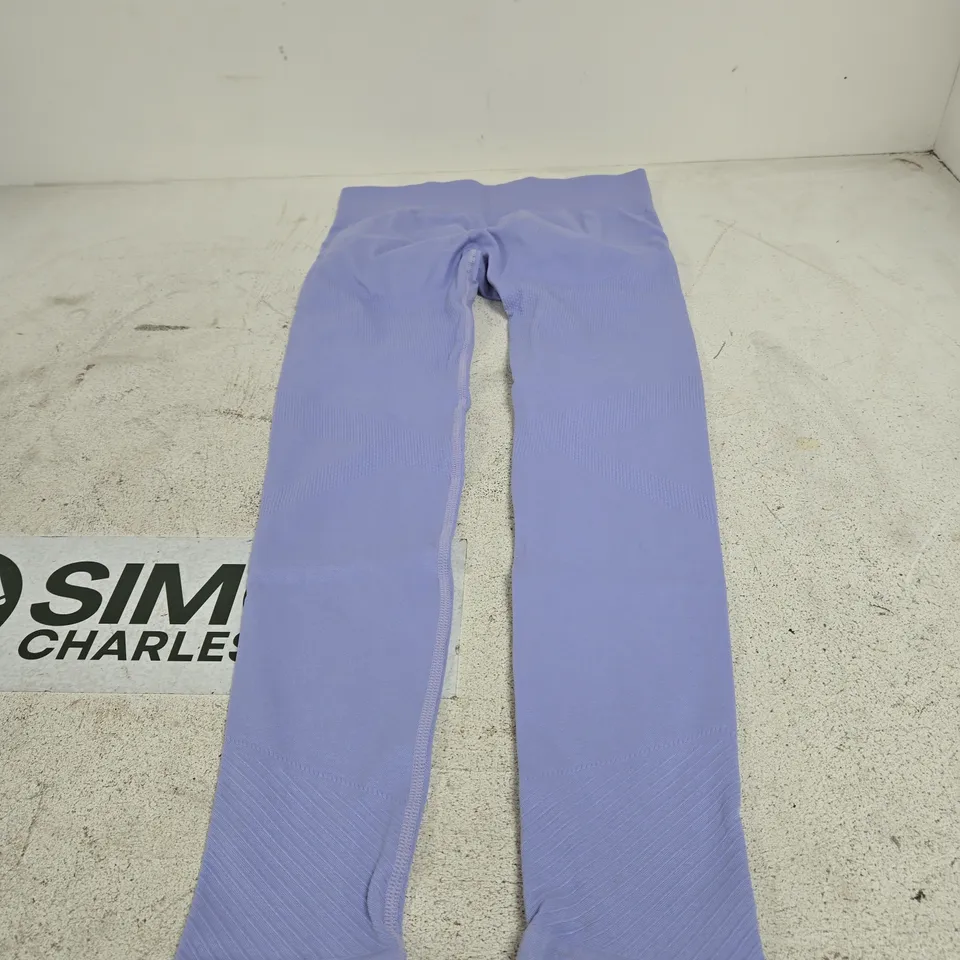 LASCANA ACTIVE PURPLE LEGGINGS LARGE
