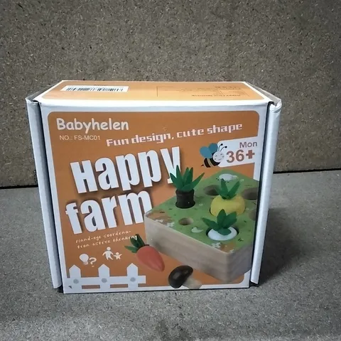 BOX TO CONTAIN APPROXIMATELY X20 BABYHELEN HAPPY FARM CHILDRENS GAME - 1 BOX