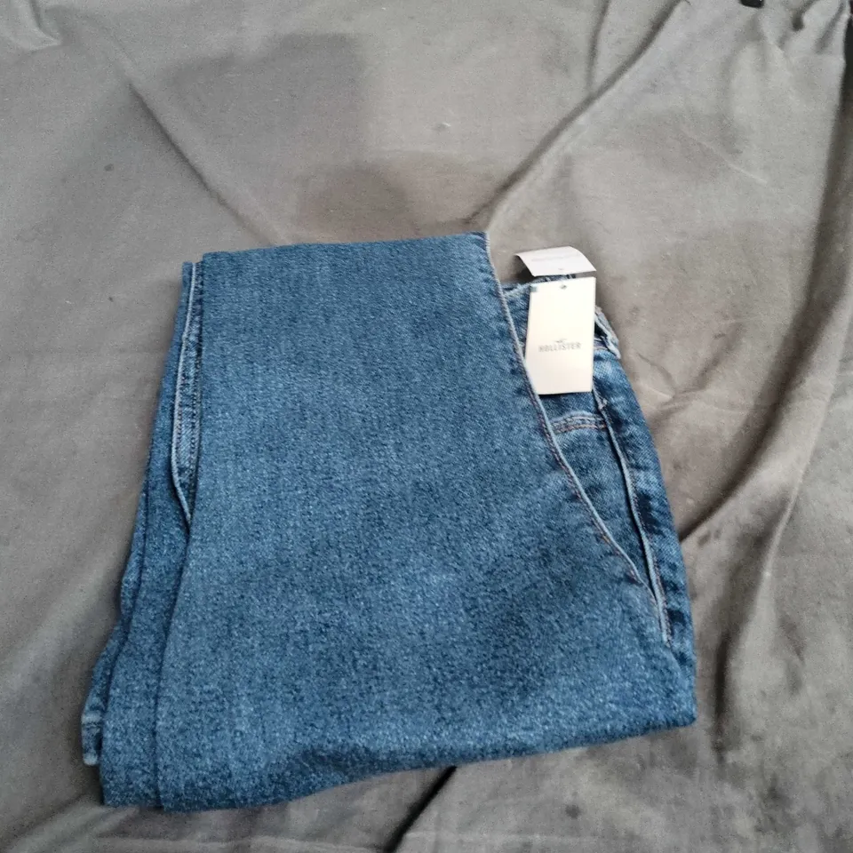 Hollister Women's Low-Rise Boot Jeans – UK 6Blue Denim