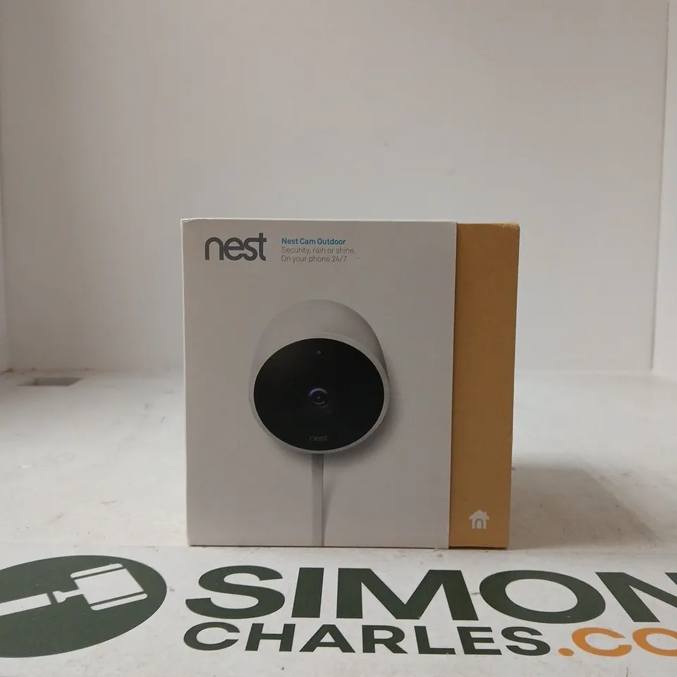 NEST CAM OUTDOOR SECURITY CAMERA – BOXED
