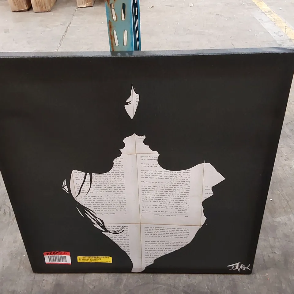 WRAPPED CANVAS PAINTING - TRUE BY LOUI JOVER (1 ITEM)