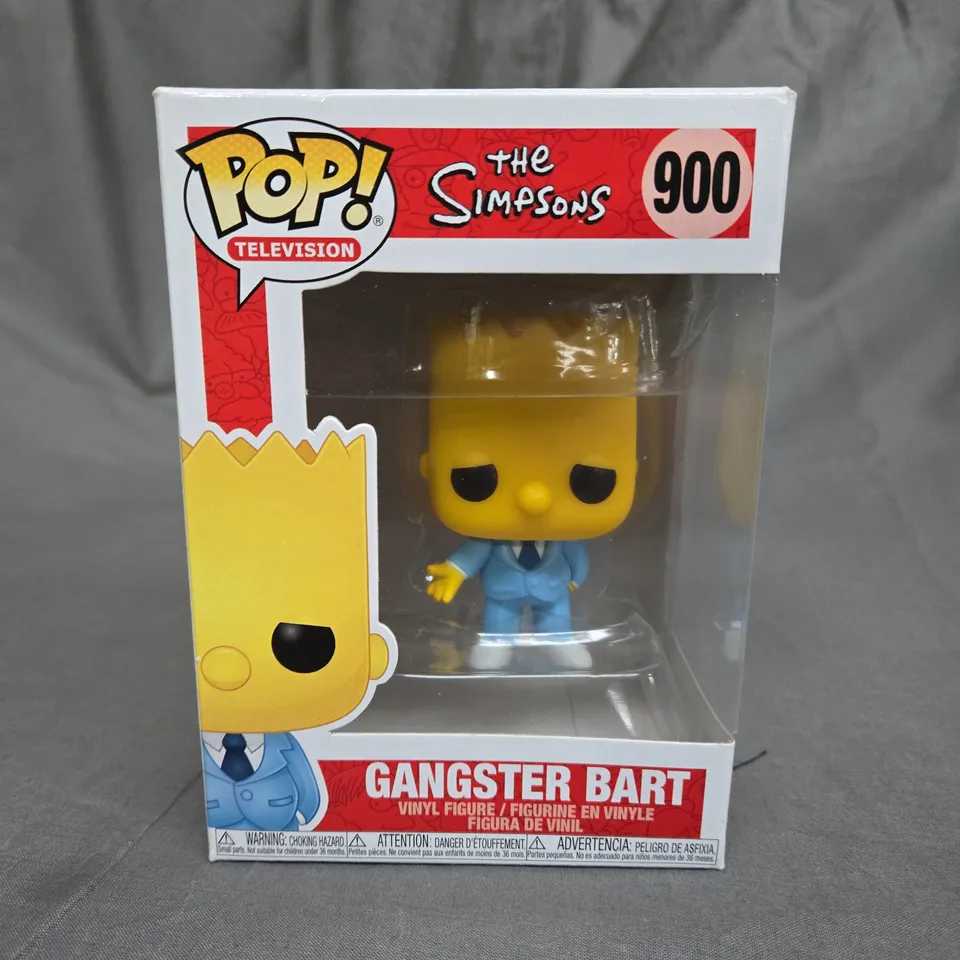 POP! TELEVISION THE SIMPSONS - GANGSTER BART VINYL FIGURE - 900