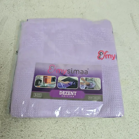 APPROXIMATELY 20 MY SIMAA DEZENT EDITION CLEANING CLOTHS MULTI-PACKS