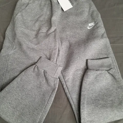 NIKE KIDS GREY JOGGERS - L
