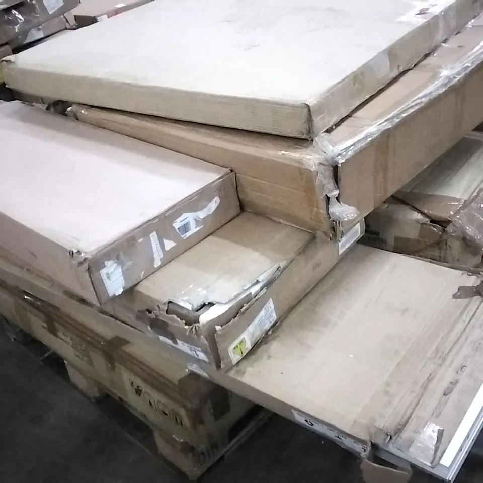 PALLET OF ASSORTED FLATPACK BOXED FURNITURE PARTS