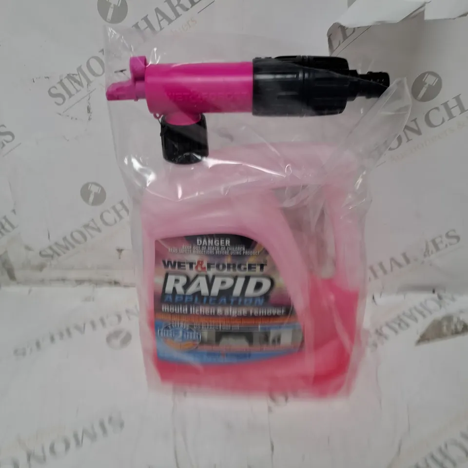 WET & FORGET RAPID 2 LITRE BOTTLE WITH SNIPER NOZZLE