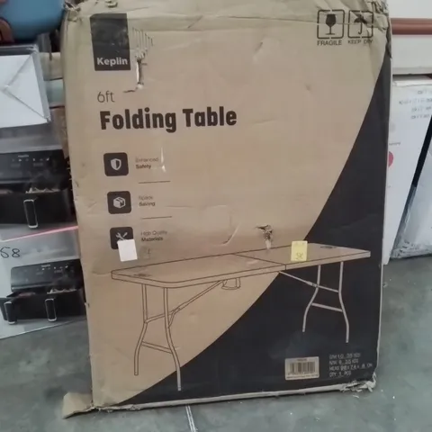KEPLIN 6FT FOLDING TABLE 
