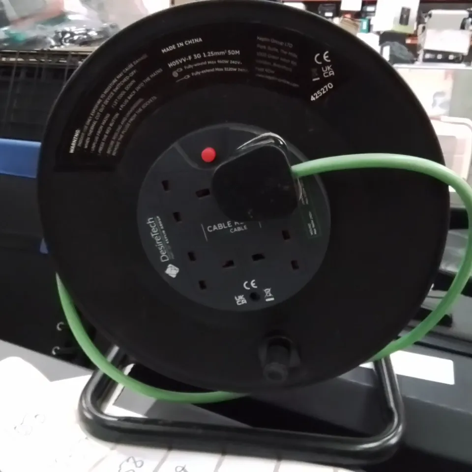 KEPLIN EXTENSION LEAD 4WAY SOCKETS 50METRES 