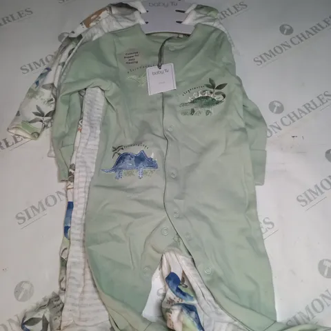 SET OF 3 LITTLE DINO BABYGROWS SIZE 3-6 MONTHS