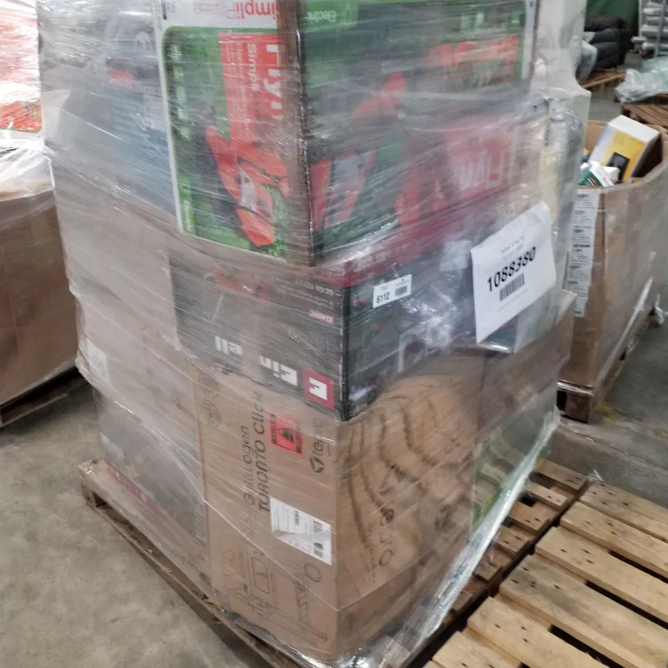 PALLET OF APPROXIMATELY 18 UNPROCESSED RAW RETURN HOUSEHOLD AND ELECTRICAL GOODS TO INCLUDE;